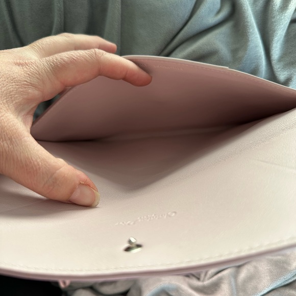 Beautiful Christian Dior Addict pink envelope clutch/wristlet w/ authentication - Picture 4 of 12